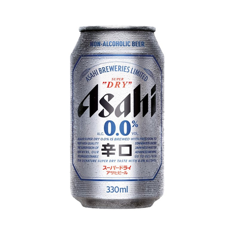 Asahi Super Dry 0.0% 24 x 330ml cans