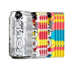 Four Loko White/Strawberry Lemonade/Tropical 12 can mix