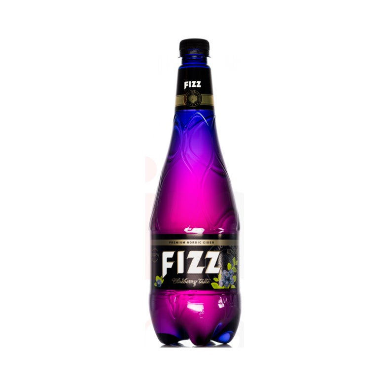 Fizz Blueberry Flavour Cider 6 x 1 Litre Bottles
