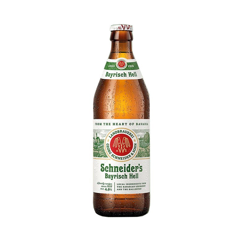 Schneiders Bayrisch Helles Lager 12 x 50cl Bottles