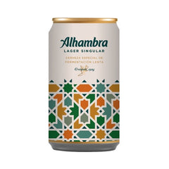 Alhambra Lager Singular 5.4% abv 12 x 33cl cans