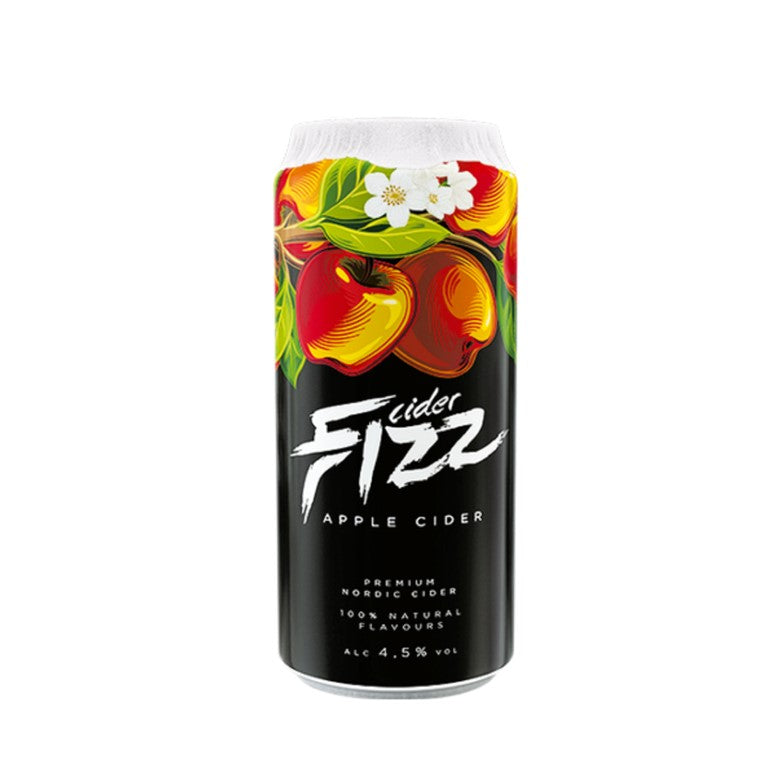 Fizz Apple Flavour Cider 4.5% 24 x 500ml