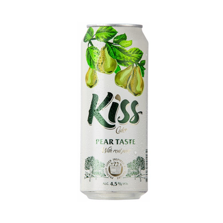 Kiss Pear Flavoured Cider 4.5% 24 x 500ml