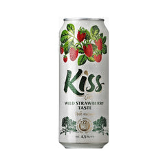 Kiss Strawberry Flavor Cider 4.5% 24 x 500ml cans
