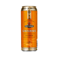 Svyturys Gintarinis Lithuanian Pilsner 4.6% 24 x 568ml cans