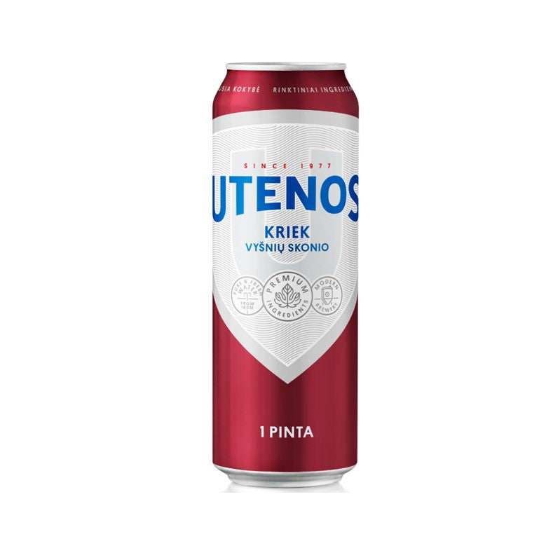 Utenos Kriek 4.6% Cherry Beer 24 x 568ml