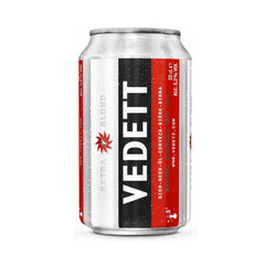 Vedett Extra Pilsener 5.2% 12 x 33cl cans