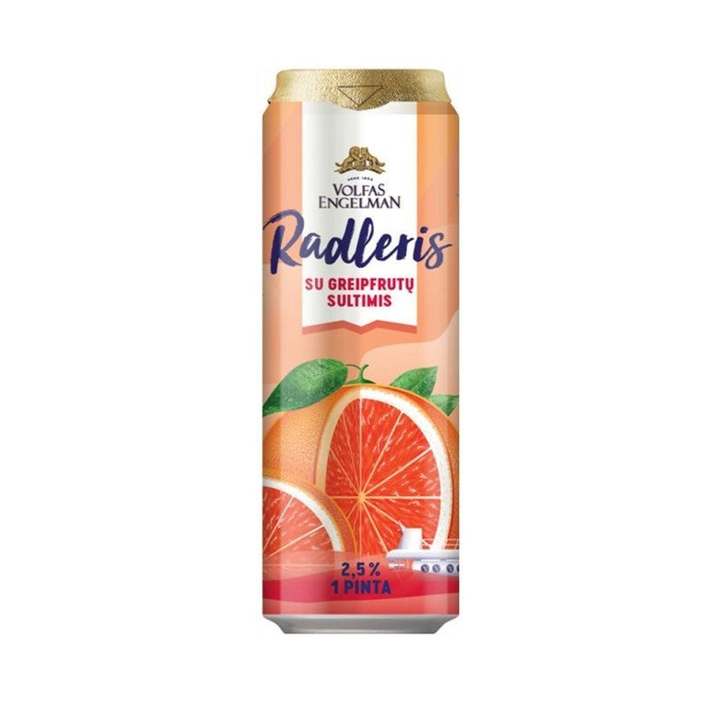 Volfas Engelman Grapefruit Radler 2% 24 x 568ml