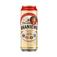 Braniewo Lager 5.8% Polish Lager 24 x 500ml cans