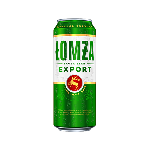 Lomza Export Polish Beer 24x500ml cans 5.7%