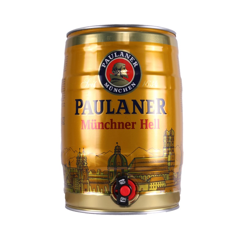 Paulaner Munich Lager 4.9% 1 x 5Litre Mini Keg