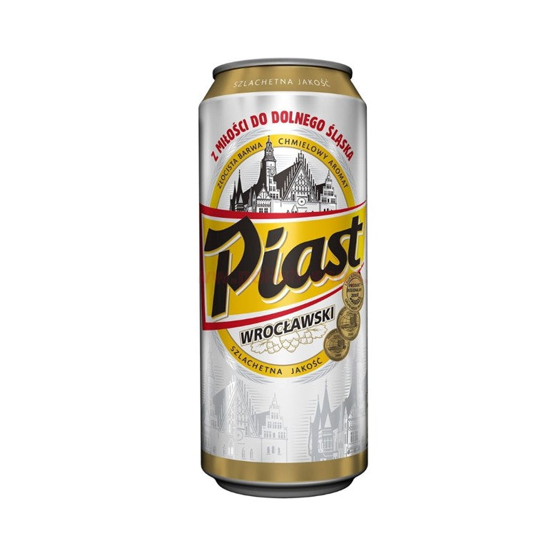 Piast Wroclawski 5.5% Polish Beer 24 x 500ml cans