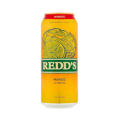 Redd's Mango & Citrus Flavour Polish Fruit Beer 4% 24 x 500ml cans